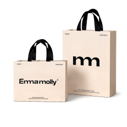 Papirbag og pose med logo