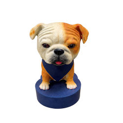 bobbelhead i resin med design og logo