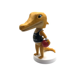 Resin bobblehead med logo, giveaways