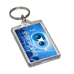promotion n�kkelring med logo &ndash; messegav