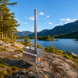 Komplett badstuepakke - saunatelt og saunaovn
