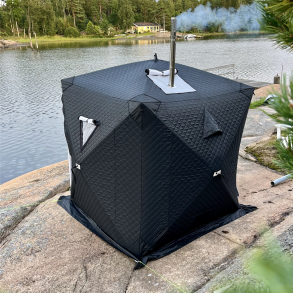 Naturens Terapi: Bærbar badstue & Isbad