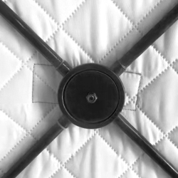 Brbar saunatelt, isfisk telt