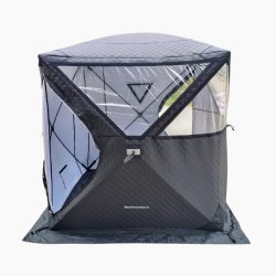 Brbar saunatelt, isfisk telt