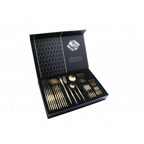 Bestikksett i gaveeske, 24 stk