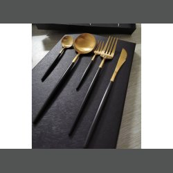 Bestikksett i gaveeske, 24 stk