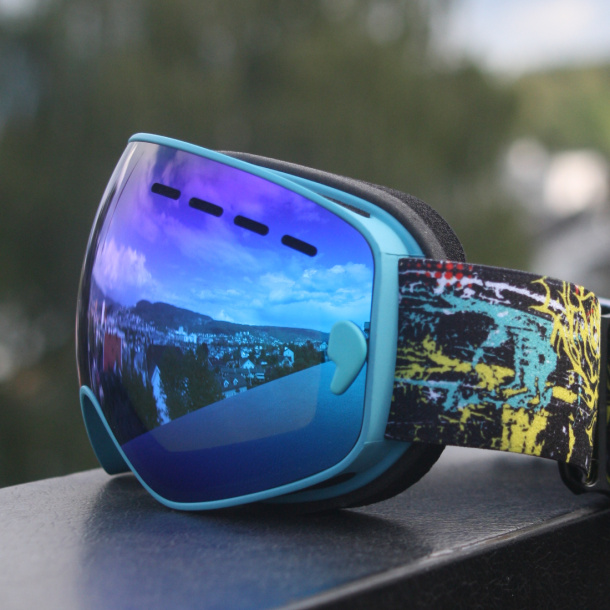 Skibriller, snowbord briller, mask goggles, junior, bl�