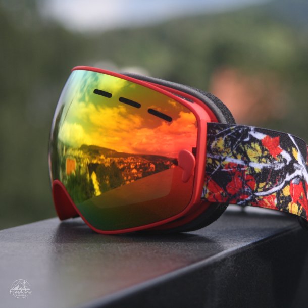 Skibriller, snowbord briller, mask goggles, junior, rd