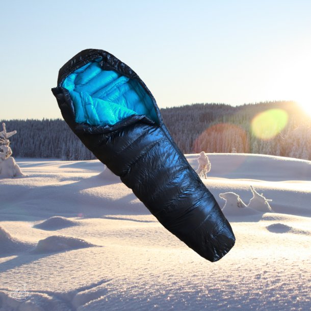 Sovepose, 225 cm, svart