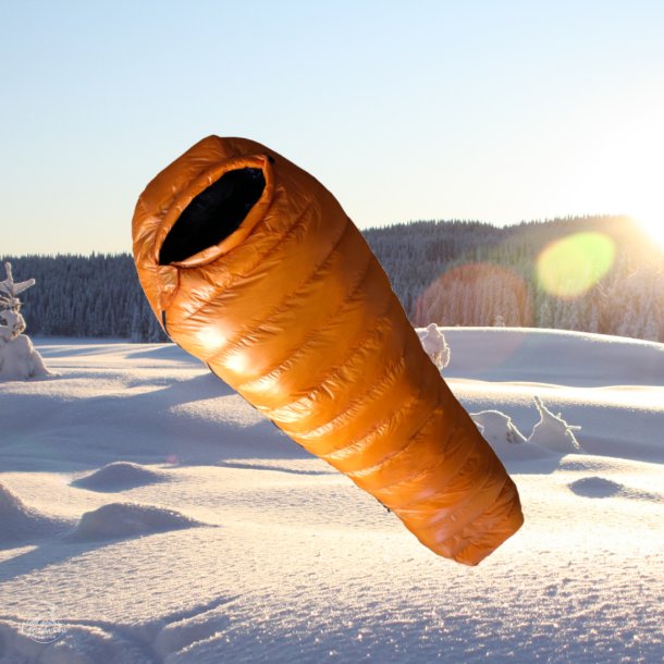 Sovepose, 225 cm, orange