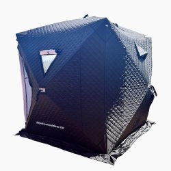 Brbar saunatelt, isfisk telt